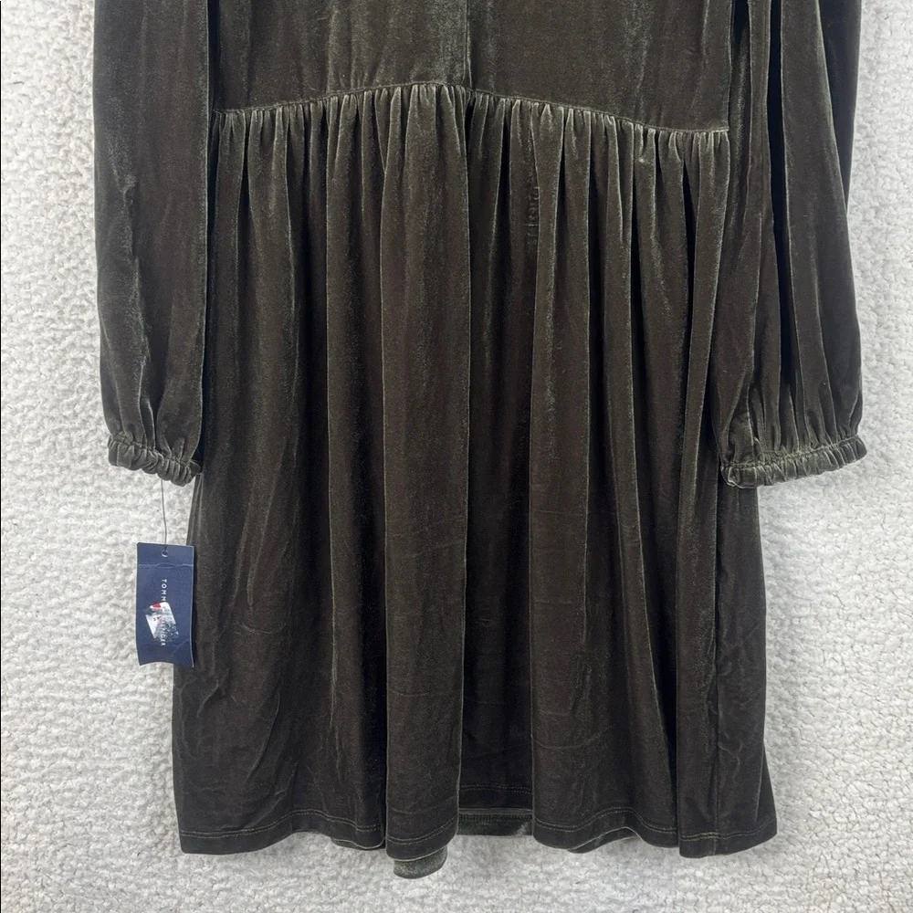 Tommy Hilfiger Dark Brown Long Sleeve Dress Size 8 - Picture 10 of 13